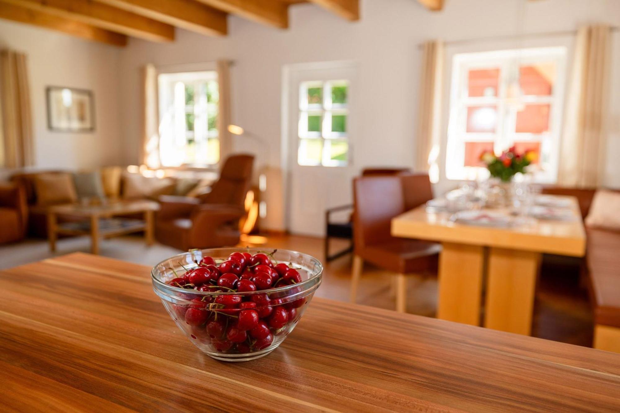 Ferienhaus Preetz 1A - Idylle Unter Reet Burtevitz Eksteriør bilde