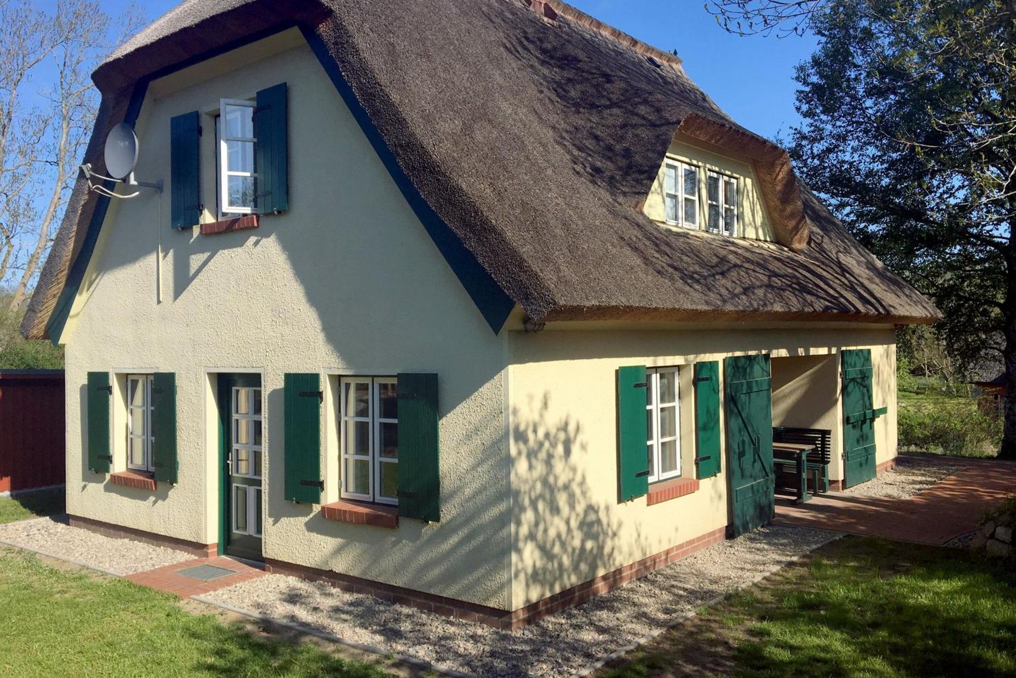 Ferienhaus Preetz 1A - Idylle Unter Reet Burtevitz Eksteriør bilde